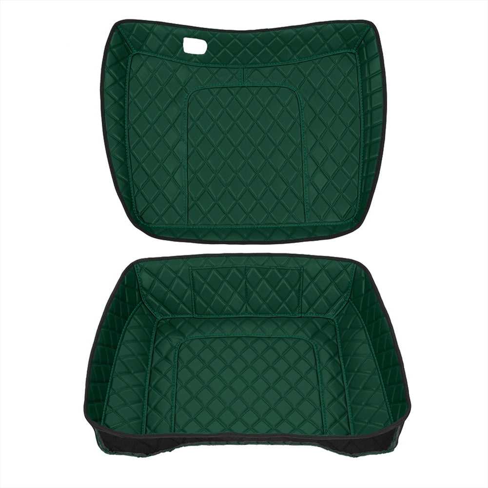 Tour Trunk Pack Organizer, Durable PU Leather Liner with Pockets