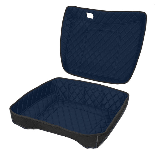 Tour Trunk Pack Organizer, Durable PU Leather Liner with Pockets