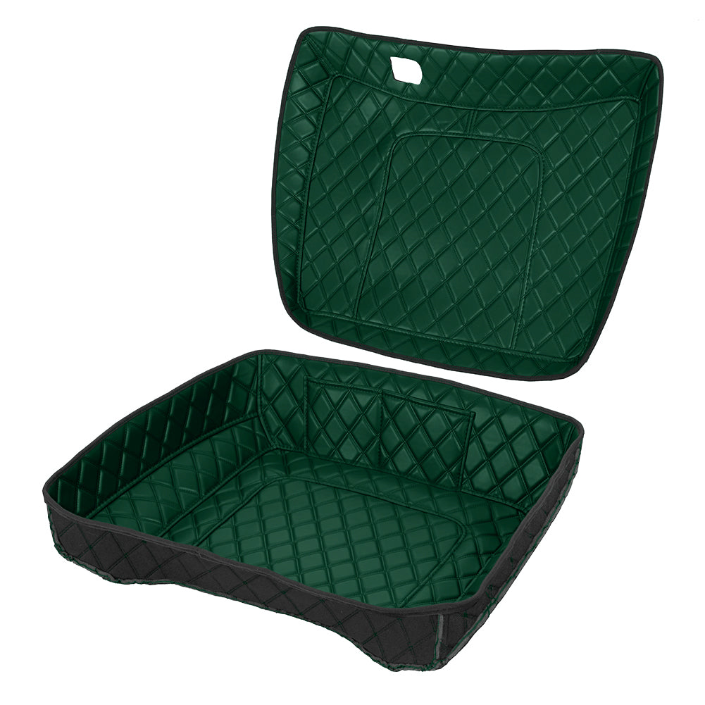 Tour Trunk Pack Organizer, Durable PU Leather Liner with Pockets