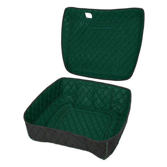 Tour Trunk Pack Organizer, Durable PU Leather Liner with Pockets