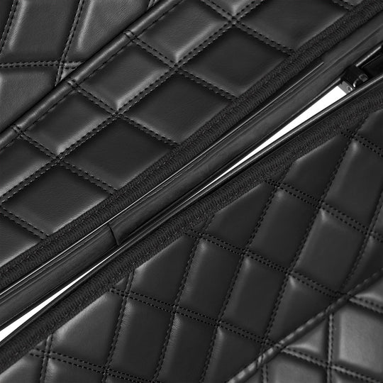 Tour Trunk Pack Organizer, Durable PU Leather Liner with Pockets