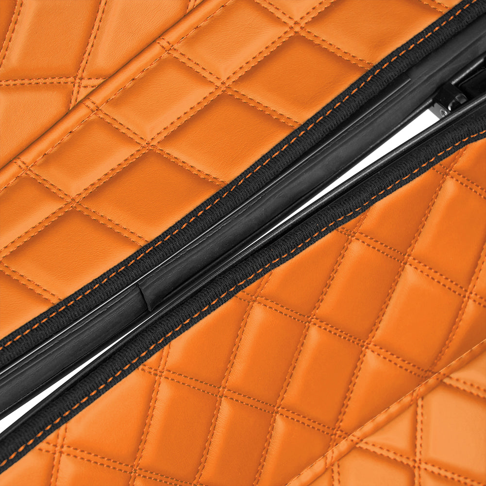 Tour Trunk Pack Organizer, Durable PU Leather Liner with Pockets