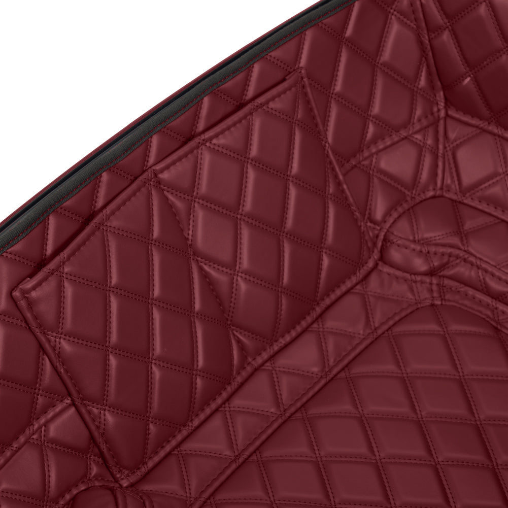 Tour Trunk Pack Organizer, Durable PU Leather Liner with Pockets