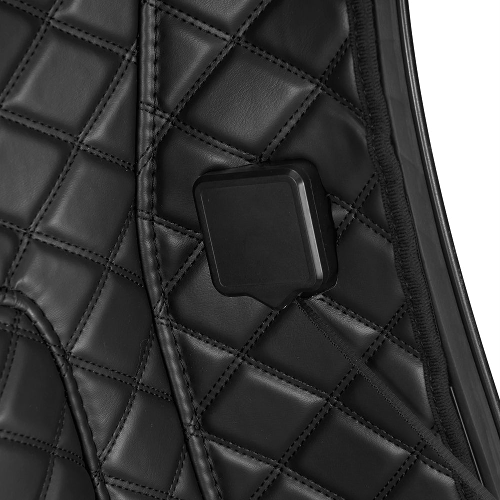 Tour Trunk Pack Organizer, Durable PU Leather Liner with Pockets