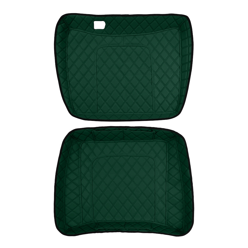 Harley Davidson Tour Pack Organizer – Custom Fit, Durable PU Leather Liner with 4 Pockets