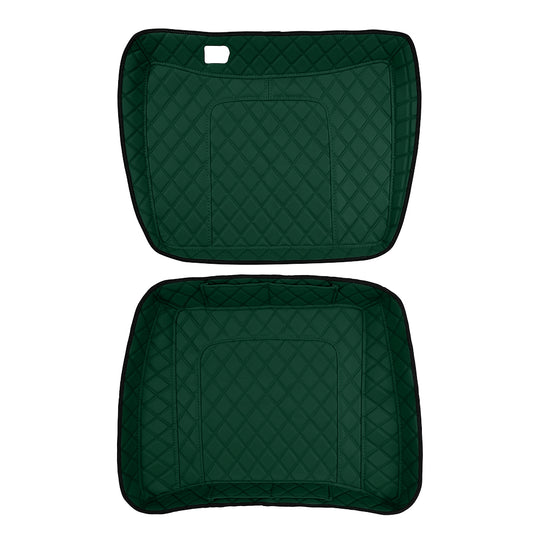 Harley Davidson Tour Pack Organizer – Custom Fit, Durable PU Leather Liner with 4 Pockets