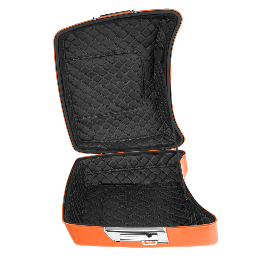 Detachable Chopped Tour Trunk Pack Kits for H-D with Tour Trunk Pack Liners