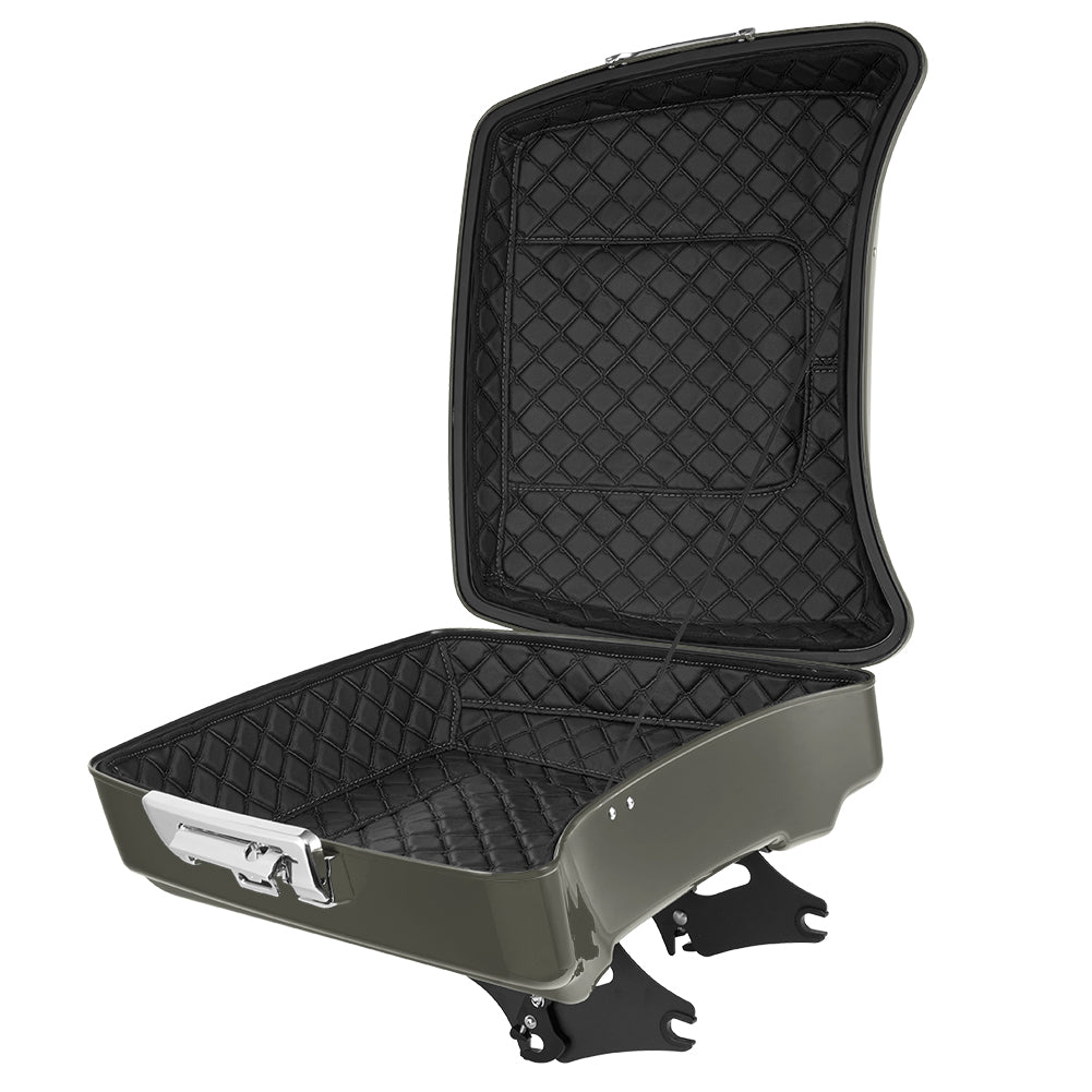 Detachable Chopped Tour Trunk Pack Kits for H-D with Tour Trunk Pack Liners
