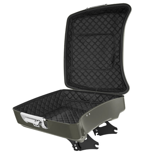 Detachable Chopped Tour Trunk Pack Kits for H-D with Tour Trunk Pack Liners