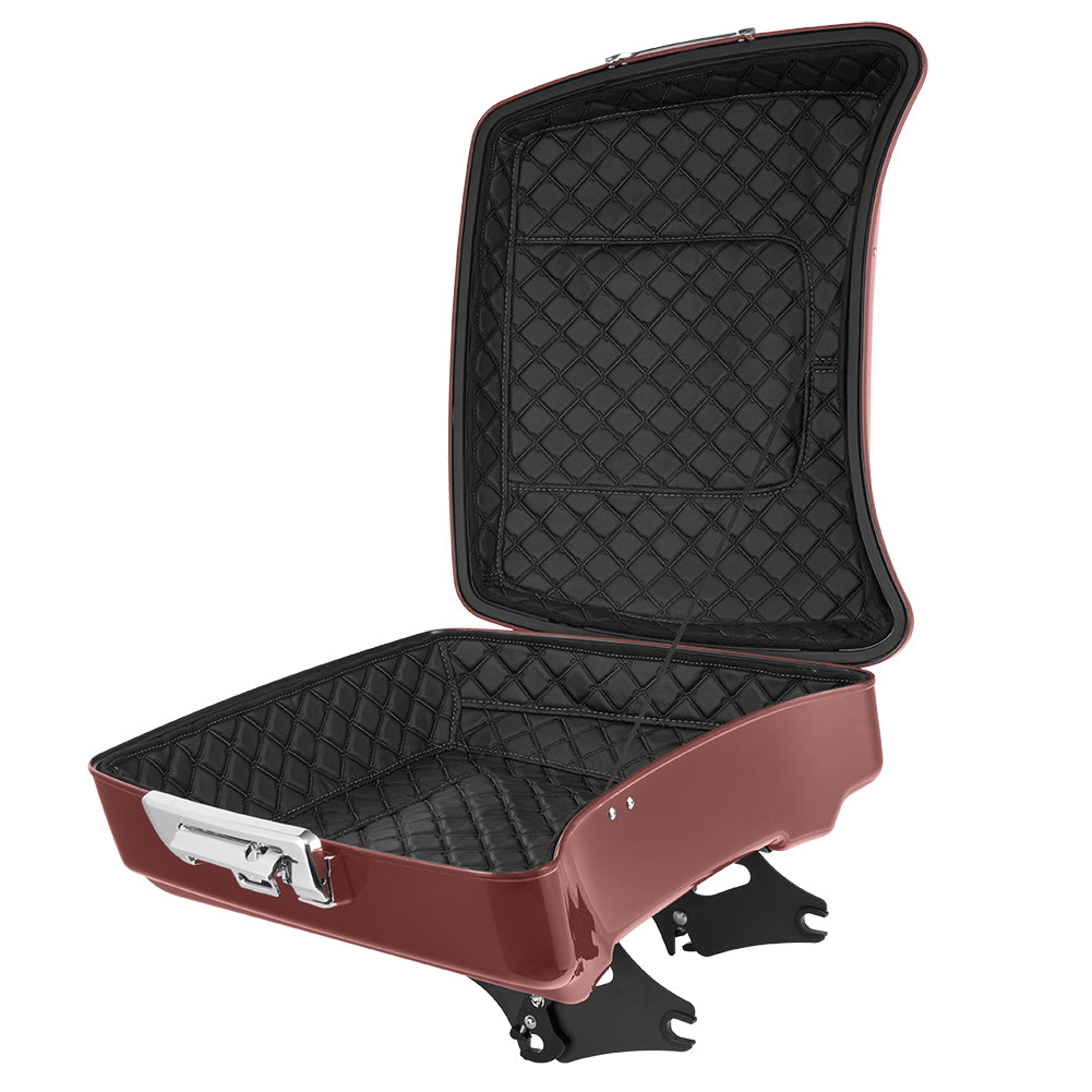 Detachable Chopped Tour Trunk Pack Kits for H-D with Tour Trunk Pack Liners