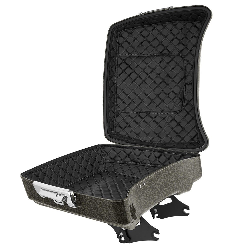 Detachable Chopped Tour Trunk Pack Kits for H-D with Tour Trunk Pack Liners