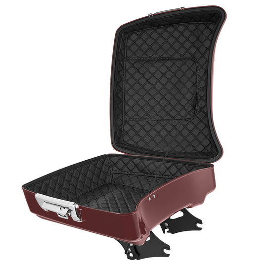 Detachable Chopped Tour Trunk Pack Kits for H-D with Tour Trunk Pack Liners