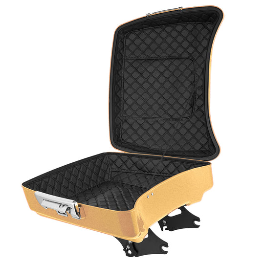 Detachable Chopped Tour Trunk Pack Kits for H-D with Tour Trunk Pack Liners