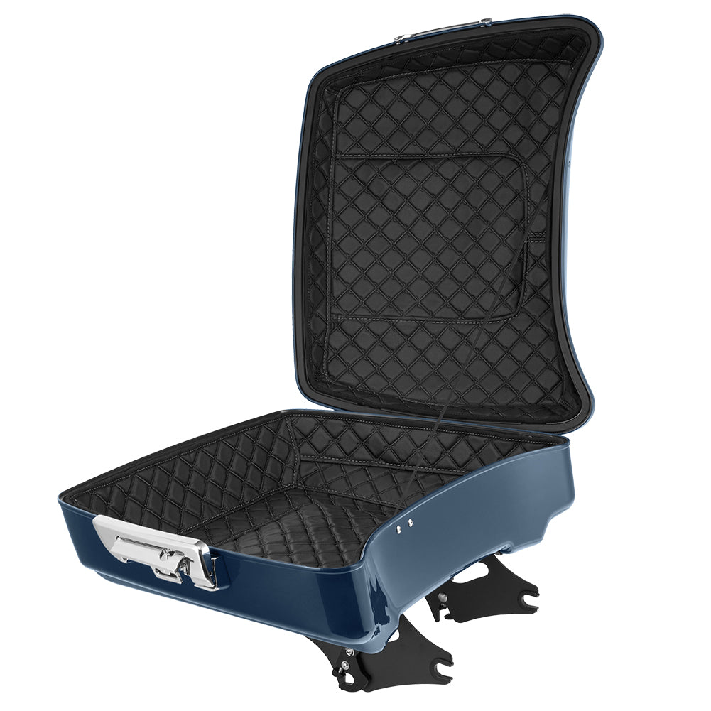 Detachable Chopped Tour Trunk Pack Kits for H-D with Tour Trunk Pack Liners