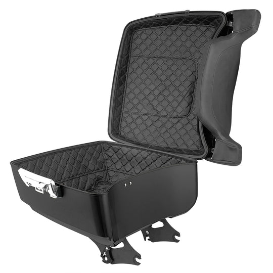 Detachable King Tour Trunk Pack Kits for H-D with Tour Trunk Pack Liners