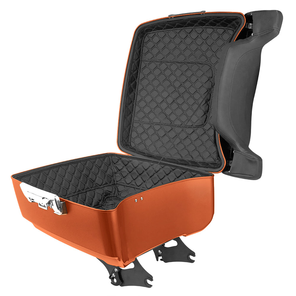 Detachable King Tour Trunk Pack Kits for H-D with Tour Trunk Pack Liners