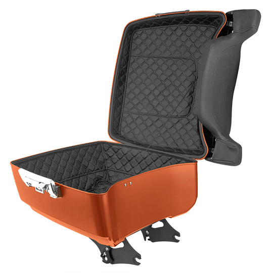 Detachable King Tour Trunk Pack Kits for H-D with Tour Trunk Pack Liners