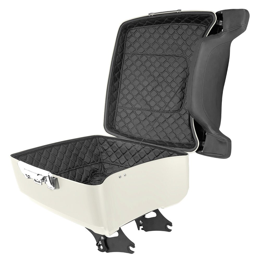 Detachable King Tour Trunk Pack Kits for H-D with Tour Trunk Pack Liners