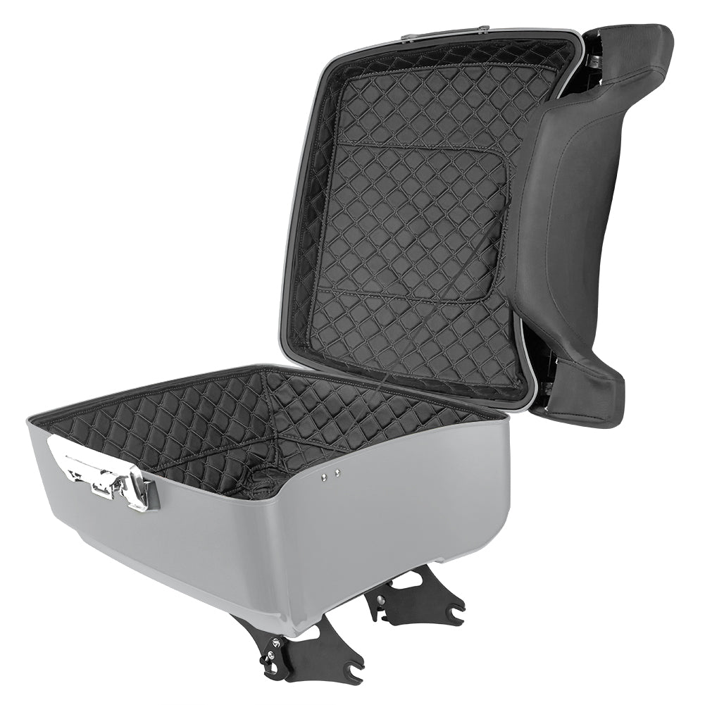 Detachable King Tour Trunk Pack Kits for H-D with Tour Trunk Pack Liners