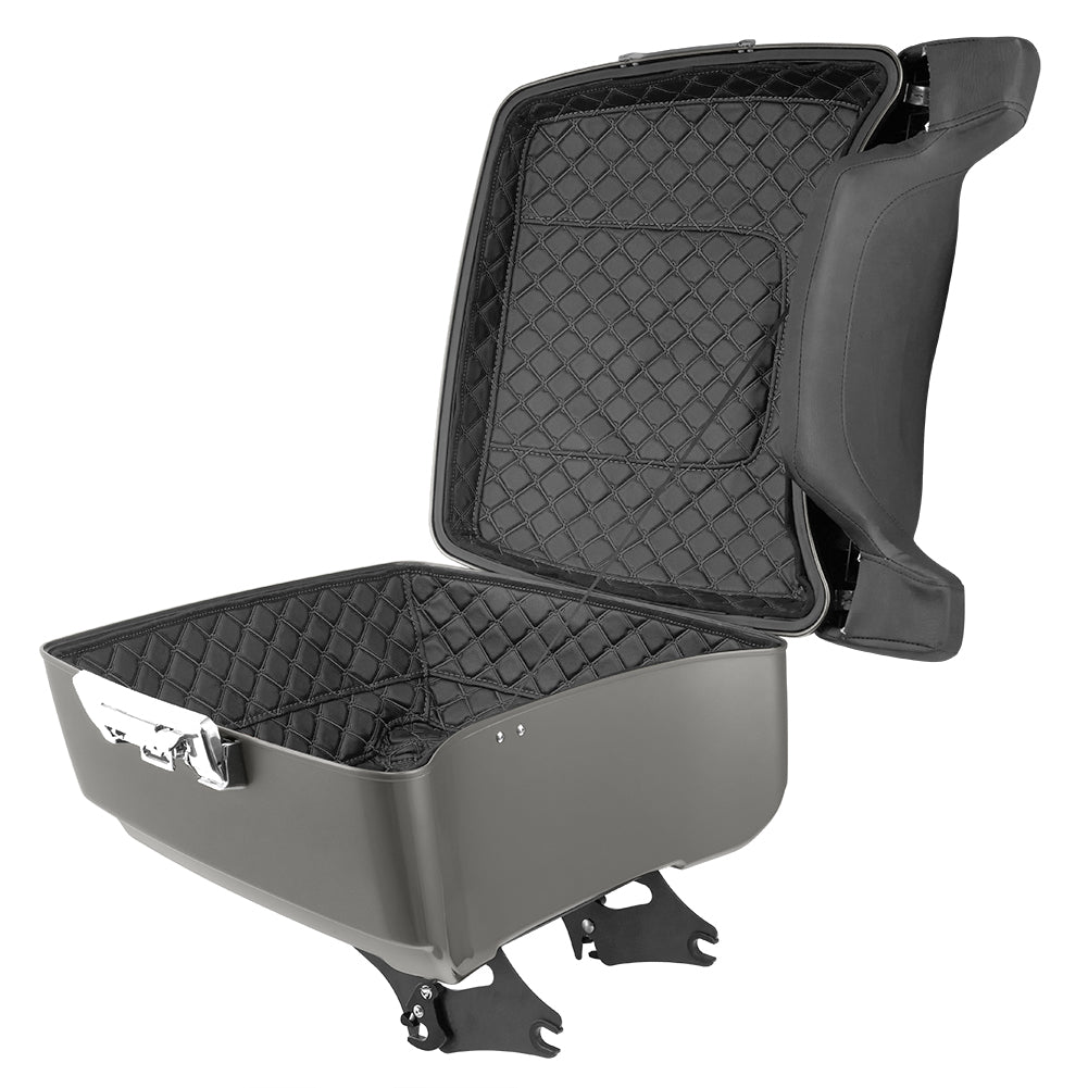 Detachable King Tour Trunk Pack Kits for H-D with Tour Trunk Pack Liners