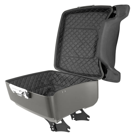 Detachable King Tour Trunk Pack Kits for H-D with Tour Trunk Pack Liners