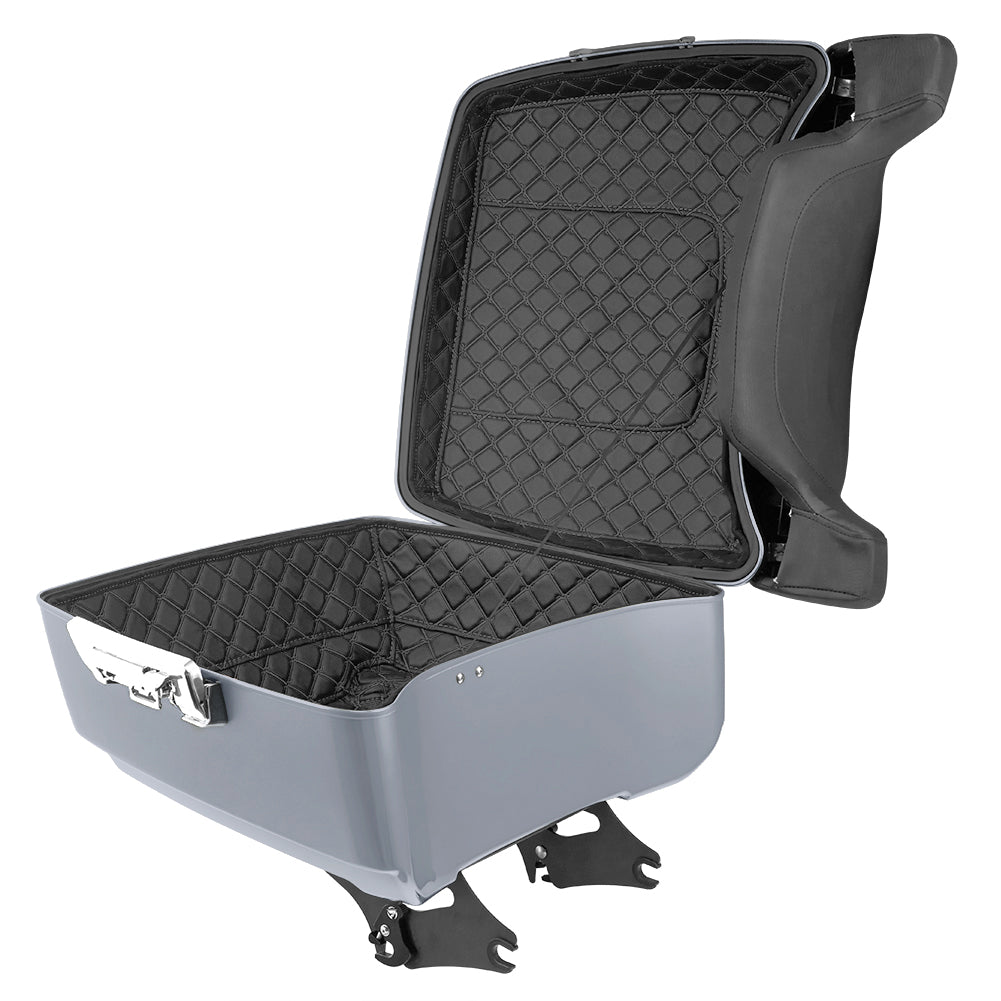 Detachable King Tour Trunk Pack Kits for H-D with Tour Trunk Pack Liners