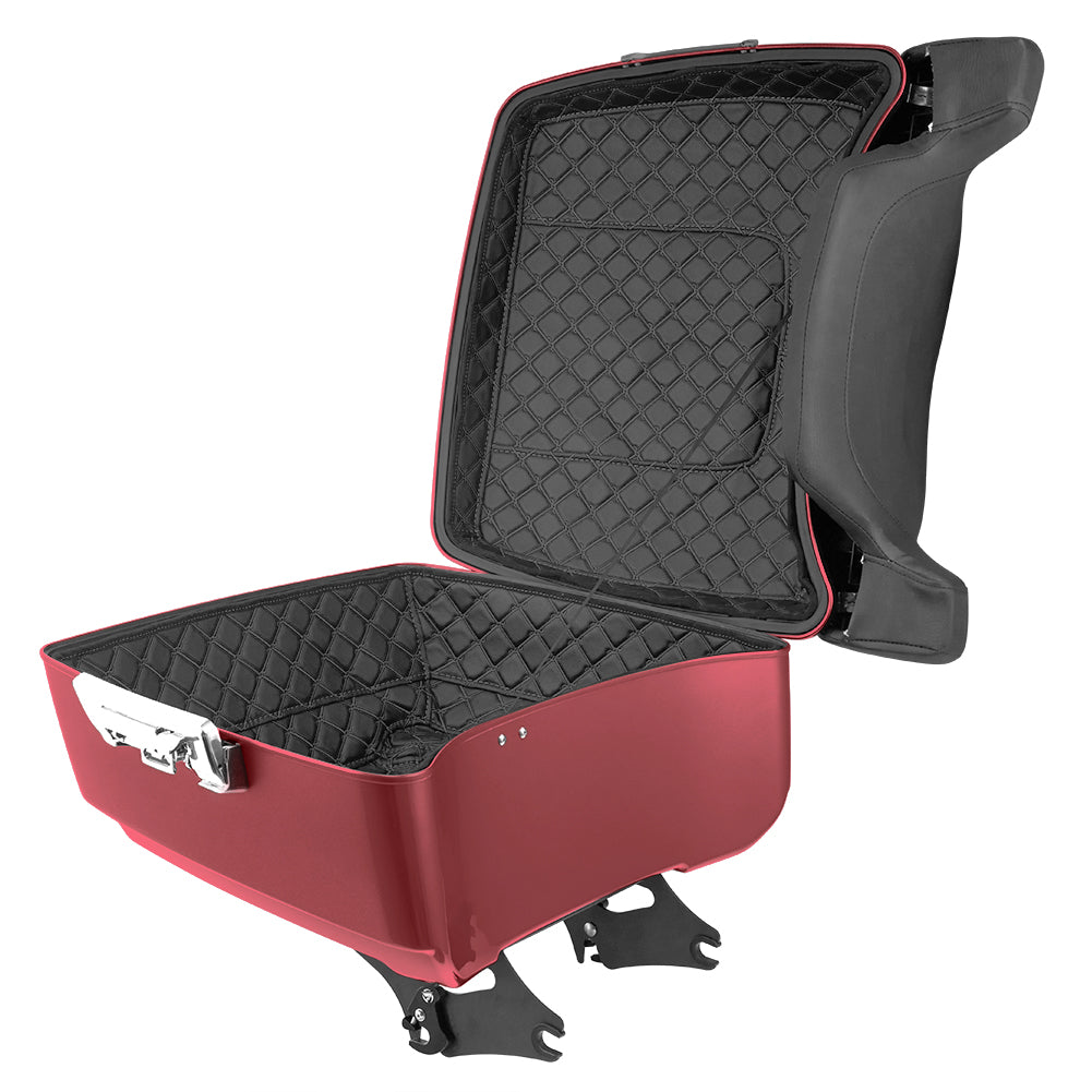 Detachable King Tour Trunk Pack Kits for H-D with Tour Trunk Pack Liners