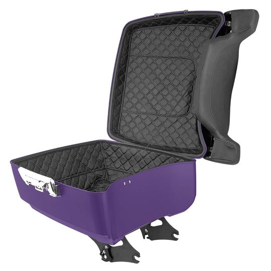 Detachable King Tour Trunk Pack Kits for H-D with Tour Trunk Pack Liners