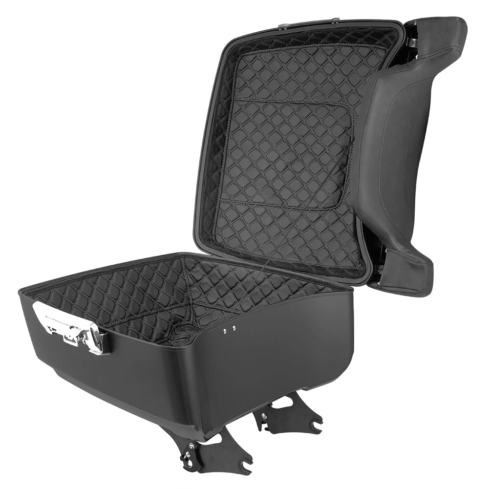 Detachable King Tour Trunk Pack Kits for H-D with Tour Trunk Pack Liners