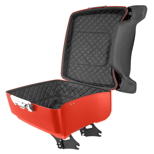 Detachable King Tour Trunk Pack Kits for H-D with Tour Trunk Pack Liners