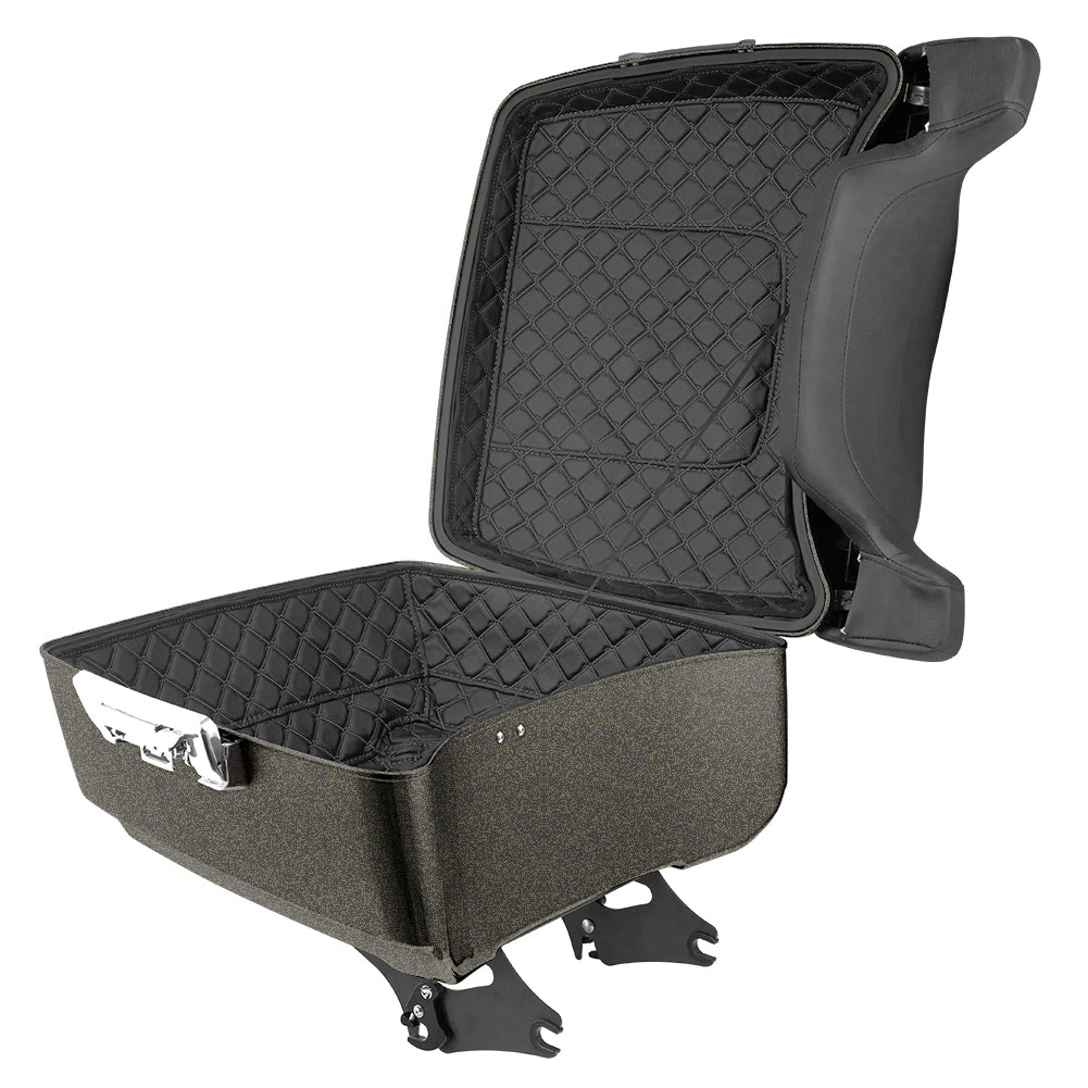 Detachable King Tour Trunk Pack Kits for H-D with Tour Trunk Pack Liners