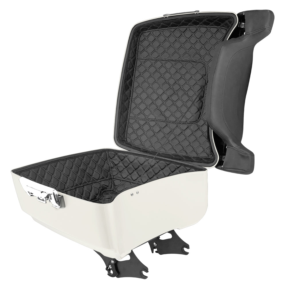 Detachable King Tour Trunk Pack Kits for H-D with Tour Trunk Pack Liners