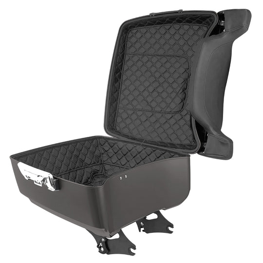 Detachable King Tour Trunk Pack Kits for H-D with Tour Trunk Pack Liners