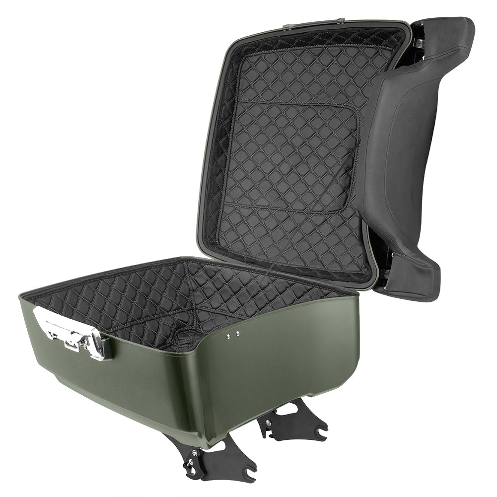 Detachable King Tour Trunk Pack Kits for H-D with Tour Trunk Pack Liners