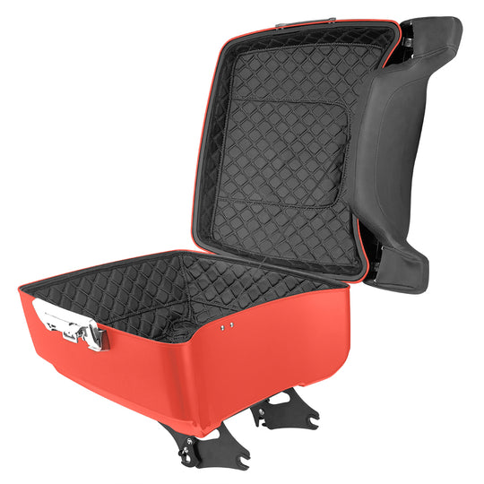 Detachable King Tour Trunk Pack Kits for H-D with Tour Trunk Pack Liners