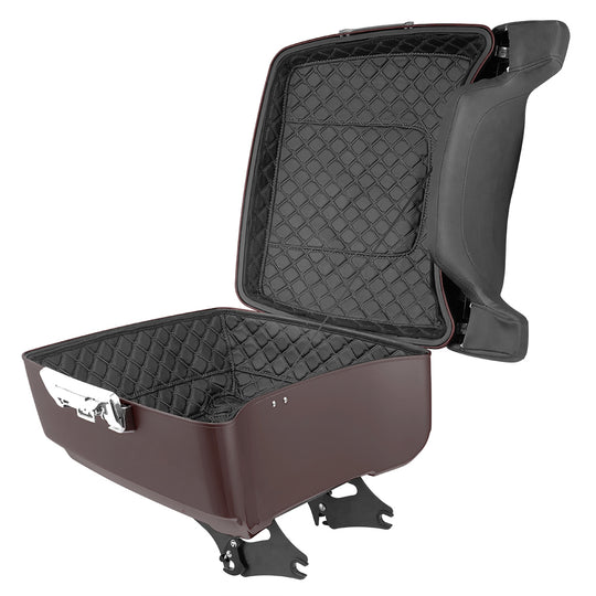 Detachable King Tour Trunk Pack Kits for H-D with Tour Trunk Pack Liners