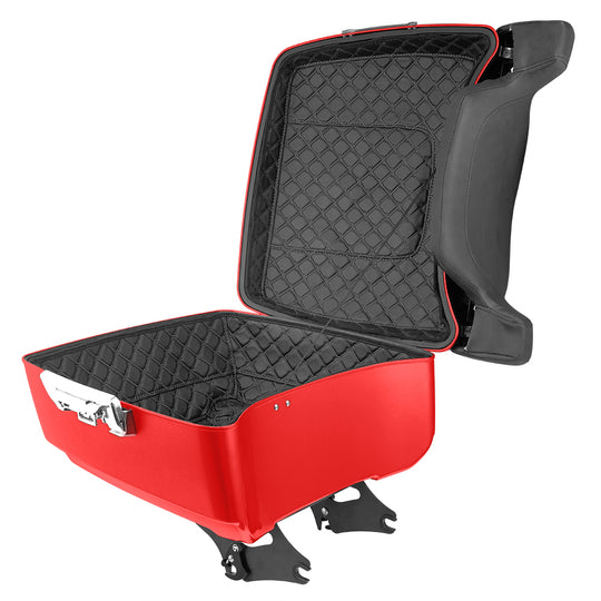 Detachable King Tour Trunk Pack Kits for H-D with Tour Trunk Pack Liners