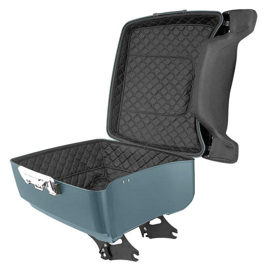 Detachable King Tour Trunk Pack Kits for H-D with Tour Trunk Pack Liners