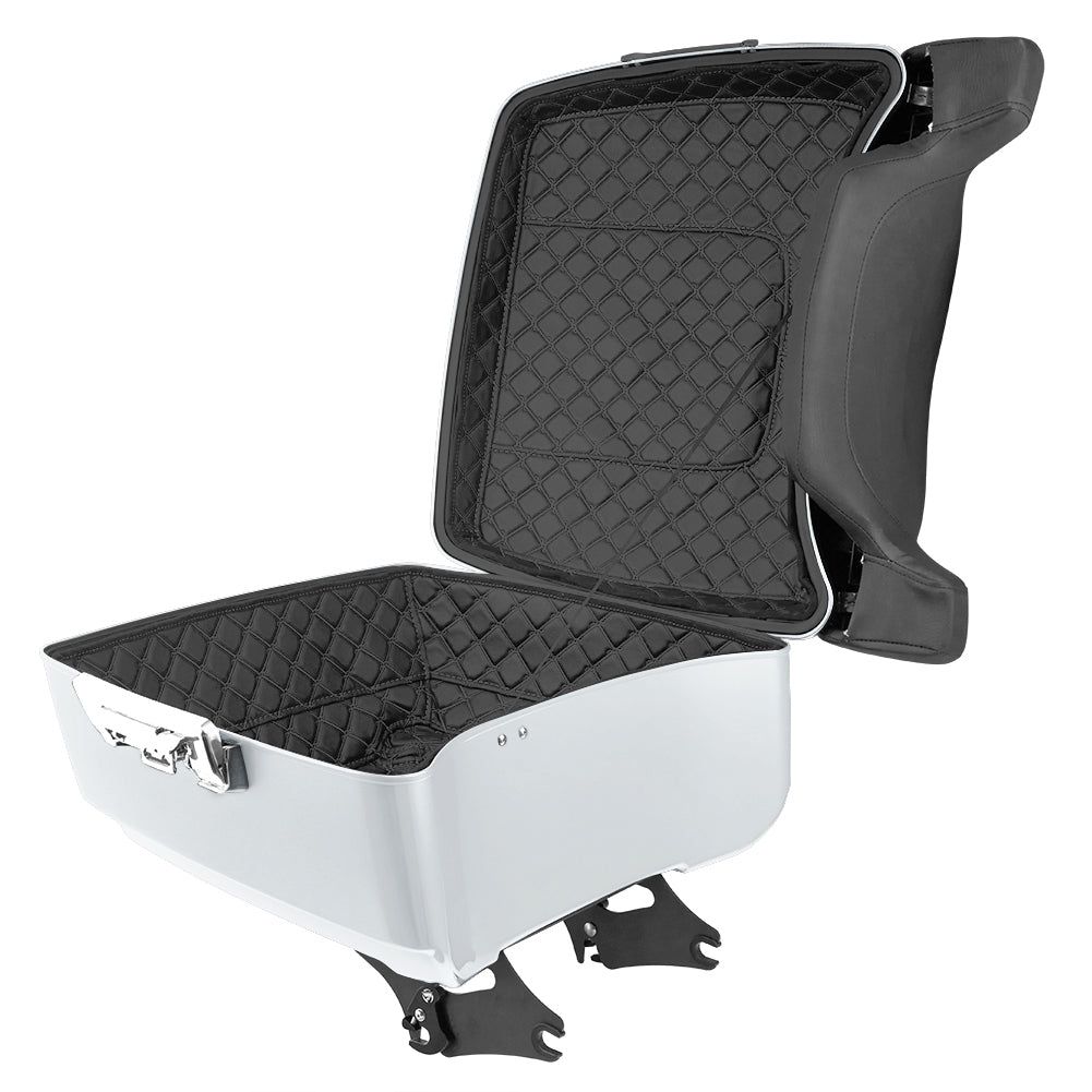 Detachable King Tour Trunk Pack Kits for H-D with Tour Trunk Pack Liners