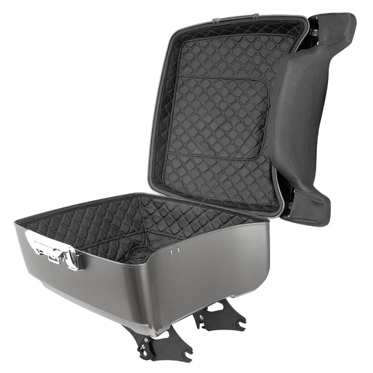 Detachable King Tour Trunk Pack Kits for H-D with Tour Trunk Pack Liners