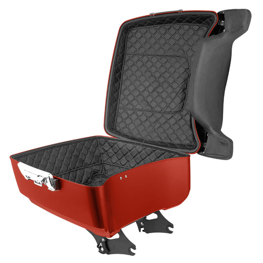 Detachable King Tour Trunk Pack Kits for H-D with Tour Trunk Pack Liners