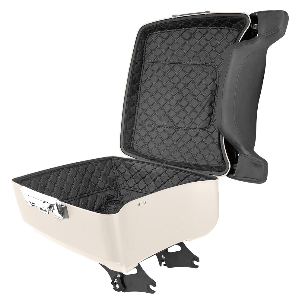 Detachable King Tour Trunk Pack Kits for H-D with Tour Trunk Pack Liners