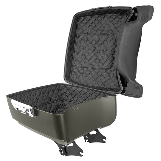 Detachable King Tour Trunk Pack Kits for H-D with Tour Trunk Pack Liners