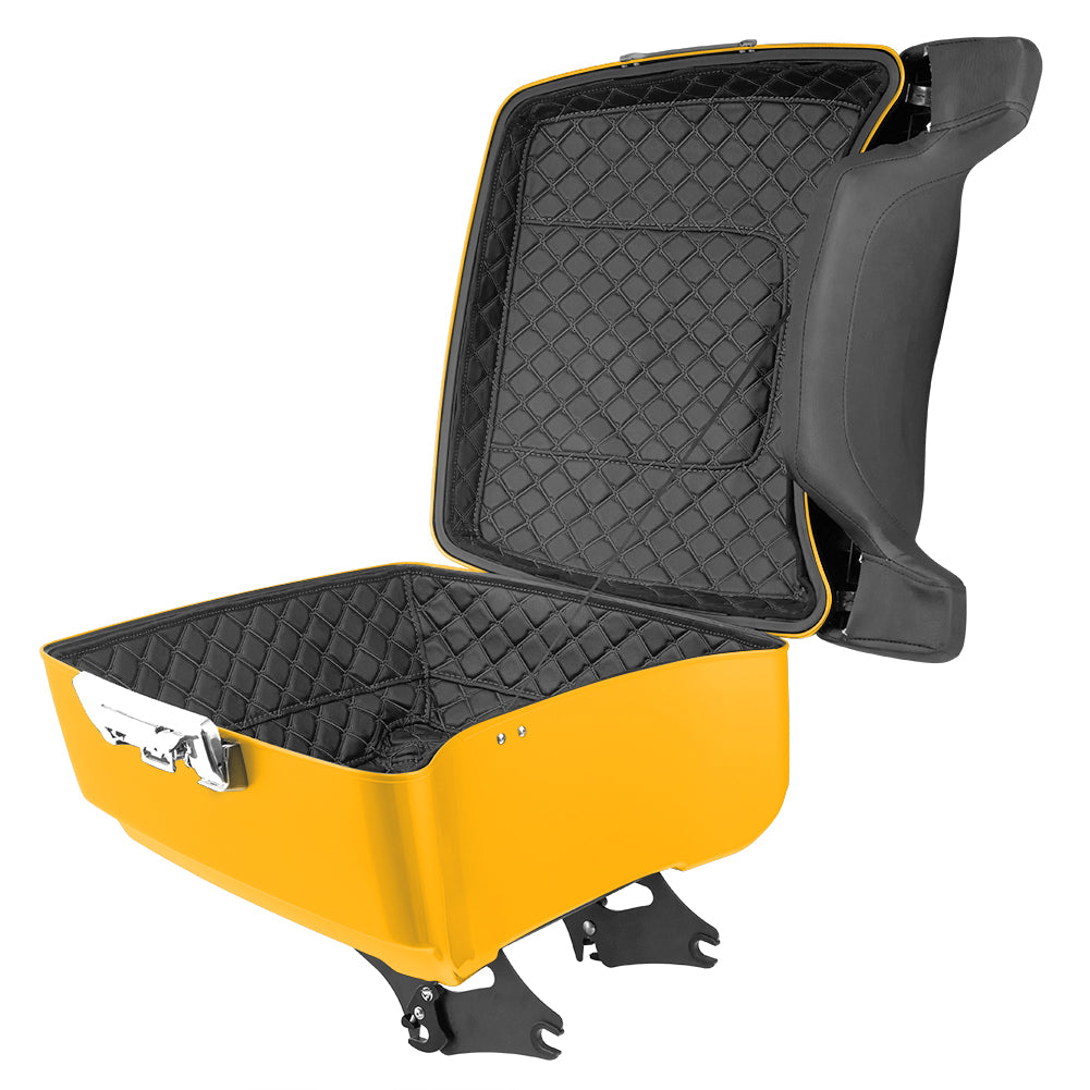 Detachable King Tour Trunk Pack Kits for H-D with Tour Trunk Pack Liners