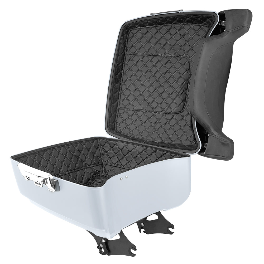 Detachable King Tour Trunk Pack Kits for H-D with Tour Trunk Pack Liners