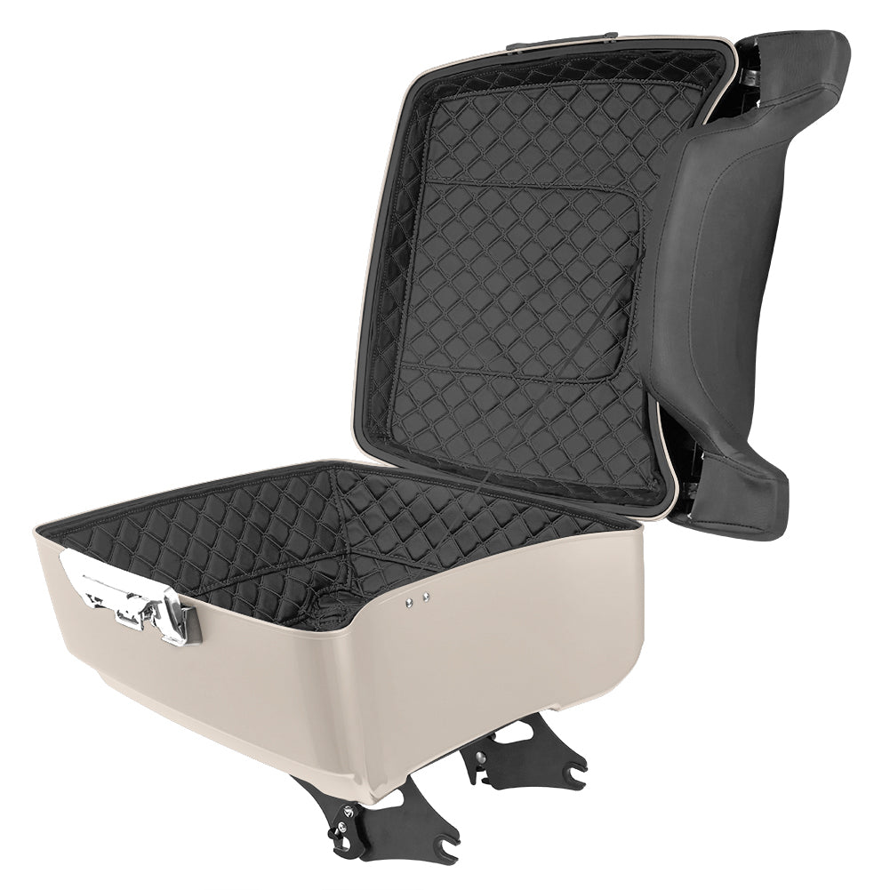 Detachable King Tour Trunk Pack Kits for H-D with Tour Trunk Pack Liners