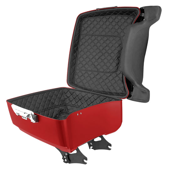 Detachable King Tour Trunk Pack Kits for H-D with Tour Trunk Pack Liners