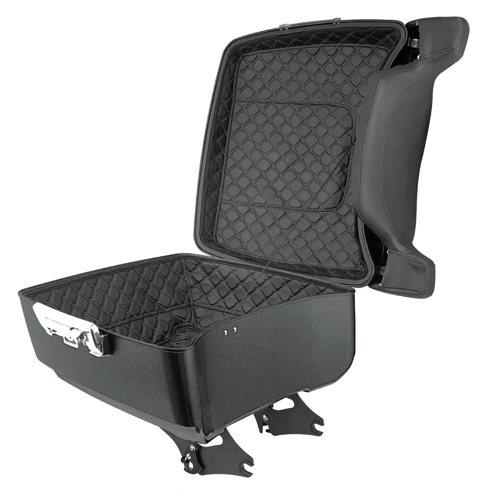 Detachable King Tour Trunk Pack Kits for H-D with Tour Trunk Pack Liners