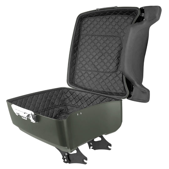 Detachable King Tour Trunk Pack Kits for H-D with Tour Trunk Pack Liners