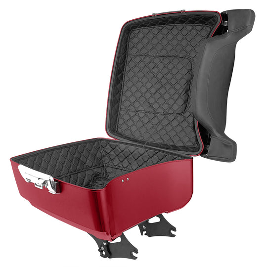 Detachable King Tour Trunk Pack Kits for H-D with Tour Trunk Pack Liners